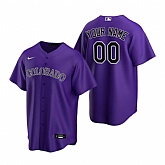 Colorado Rockies Customized Nike Purple Stitched MLB Cool Base Jersey,baseball caps,new era cap wholesale,wholesale hats